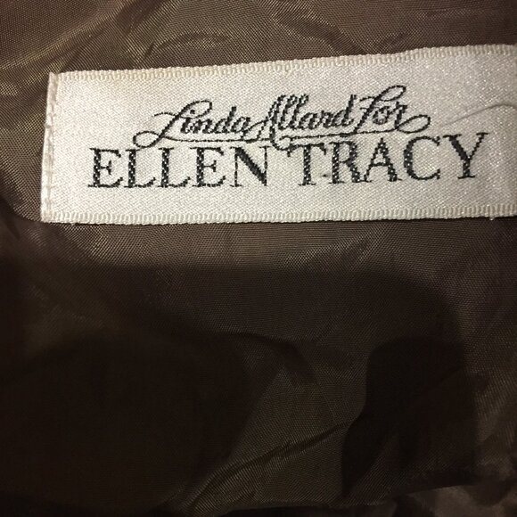 VINTAGE LINDA ALLARD ELLEN TRACY SILK JACKETS SIZE S - Picture 6 of 6
